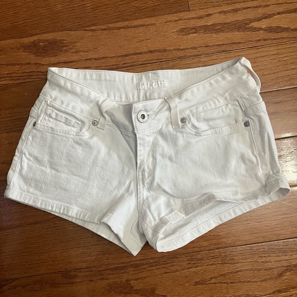 Guess white shorts